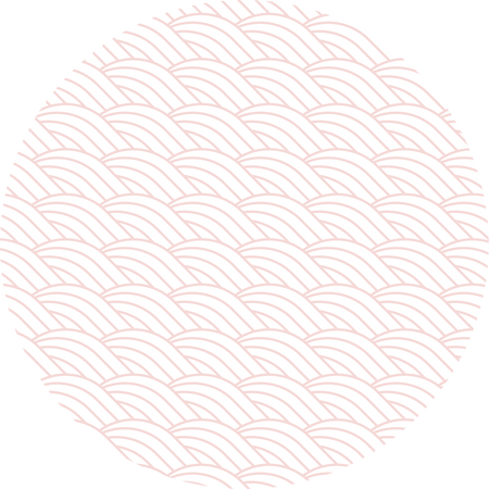 Asian Pattern Circle Shape Background
